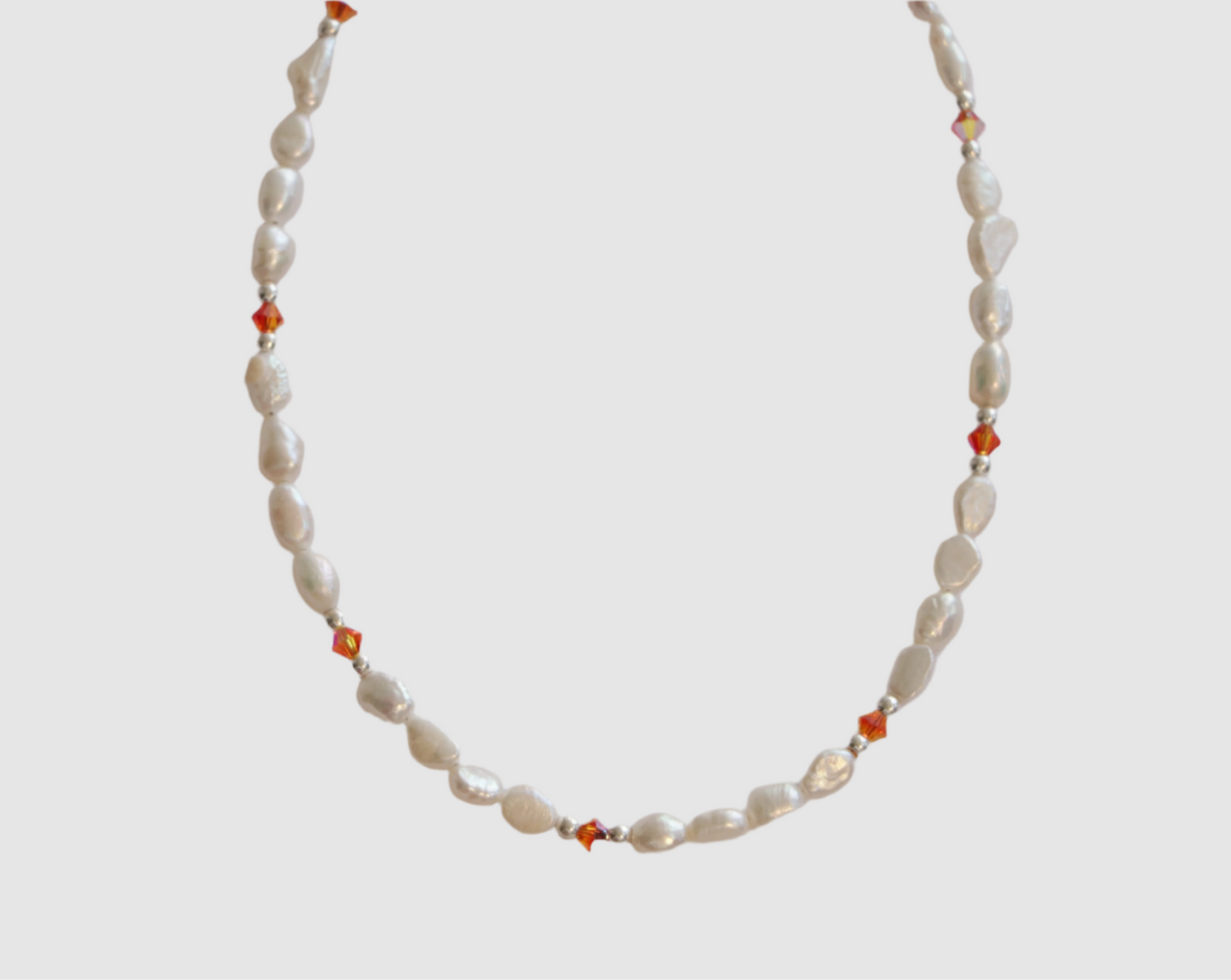 ALAMOR APROL SILVER NECKLACE