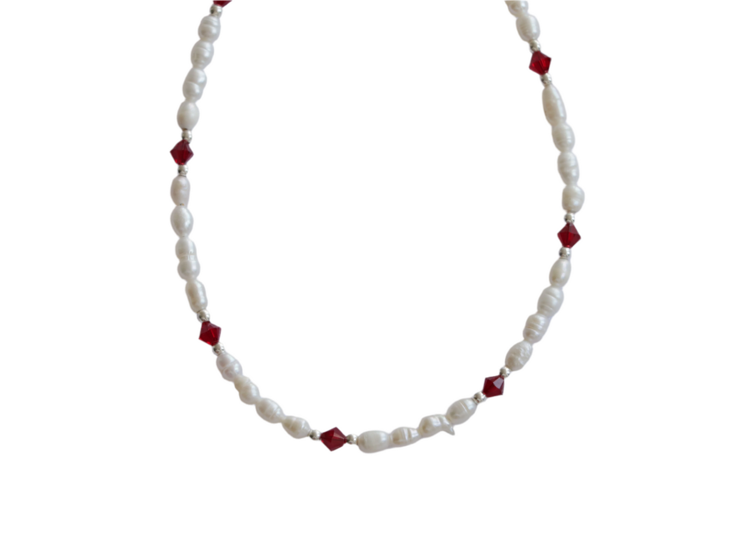 ALAMOR BORDO SILVER NECKLACE